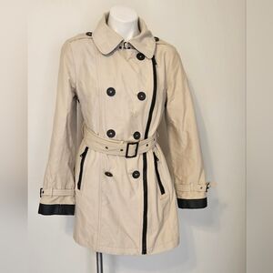 London Fog Heritage Trench  Coat Size Medium